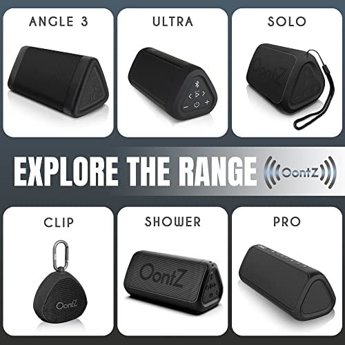 OontZ Angle Solo - Bluetooth Portable Speaker, Compact Size, Surprisingly Loud Volume & Bass, 100 Foot Wireless Range, IPX5, Perfect Travel Speaker, Bluetooth Speakers by Cambridge Sound Works (Black) - Image 7