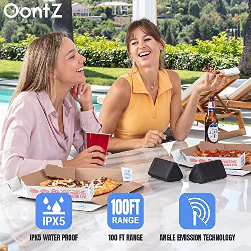 OontZ Angle Solo - Bluetooth Portable Speaker, Compact Size, Surprisingly Loud Volume & Bass, 100 Foot Wireless Range, IPX5, Perfect Travel Speaker, Bluetooth Speakers by Cambridge Sound Works (Black) - Image 5