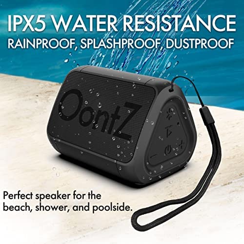 OontZ Angle Solo - Bluetooth Portable Speaker, Compact Size, Surprisingly Loud Volume & Bass, 100 Foot Wireless Range, IPX5, Perfect Travel Speaker, Bluetooth Speakers by Cambridge Sound Works (Black) - Image 9
