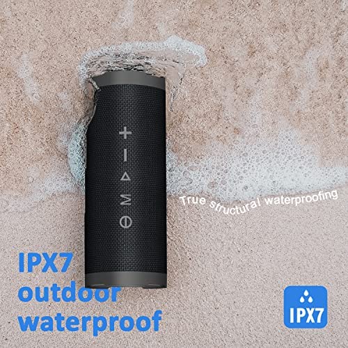 Vanzon Bluetooth Speakers V40 Portable Wireless Speaker V5.0 with 24W Loud Stereo Sound, TWS, 24H Playtime & IPX7 Waterproof, Suitable for Travel, Home&Outdoors - Image 4